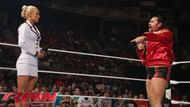 Lana and Rusev in WWE in 2015